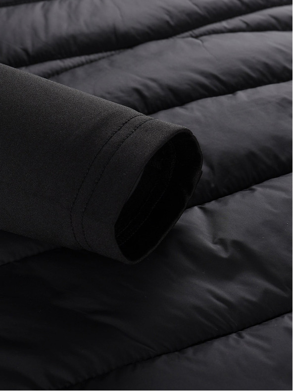 ALPINE PRO Schwarzes Damen-Winter-Hi-Thermo-Kleid ALPINE PRO OMERA