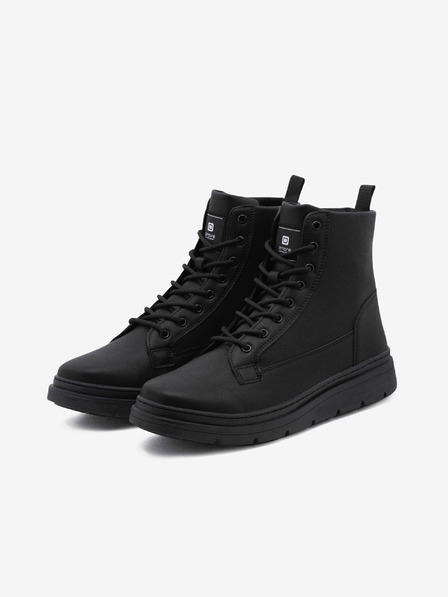 Ombre Clothing Schwarze Herren Winterstiefel Ombre Clothing