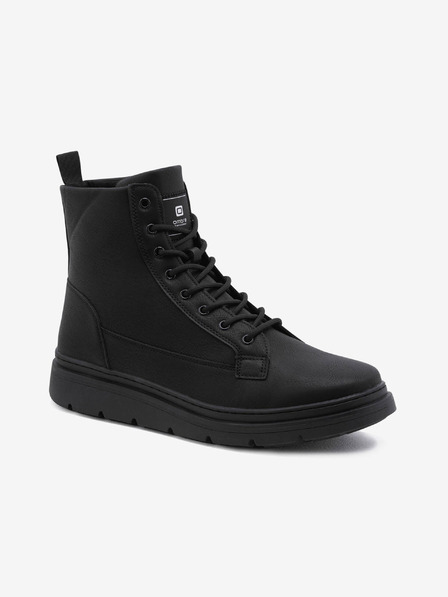 Ombre Clothing Schwarze Herren Winterstiefel Ombre Clothing
