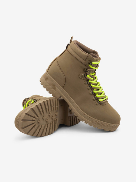 Ombre Clothing Braune Herren-Winter-Outdoor-Stiefel Ombre Clothing