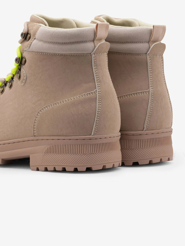 Ombre Clothing Hellbraune Herren-Winter-Outdoor-Stiefel Ombre Clothing