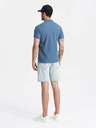 Ombre Clothing Blaues Herren-Poloshirt Basic Ombre Clothing