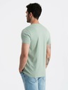 Ombre Clothing Mintfarbenes Herren-Poloshirt mit San Francisco-Aufdruck Ombre Clothing