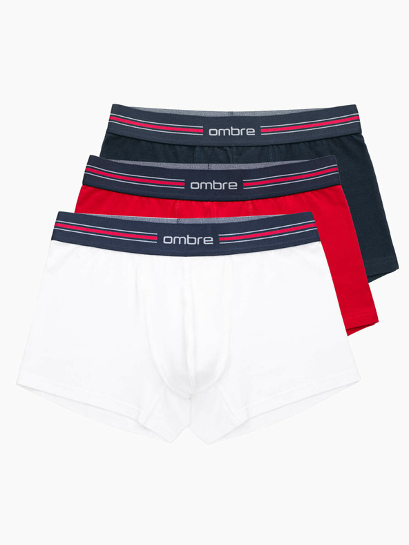 Ombre Clothing Klassische Herren-Boxershorts mit Streifen und Gummizug Ombre Clothing