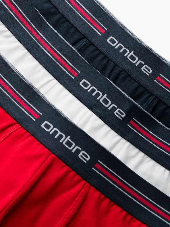 Ombre Clothing Klassische Herren-Boxershorts mit Streifen und Gummizug Ombre Clothing