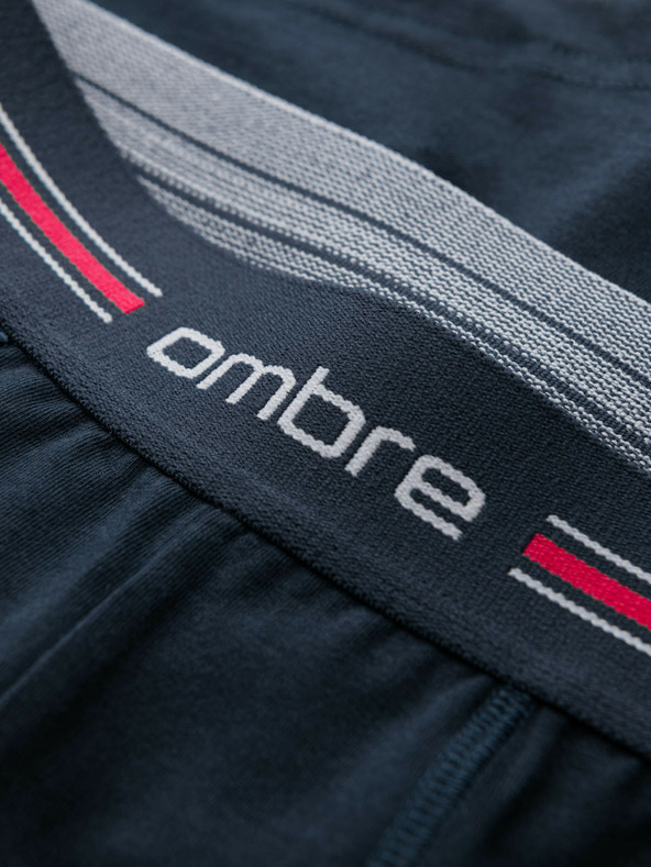 Ombre Clothing Klassische Herren-Boxershorts mit Streifen und Gummizug Ombre Clothing