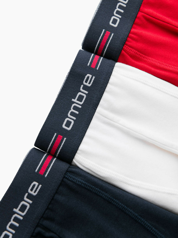 Ombre Clothing Klassische Herren-Boxershorts mit Streifen und Gummizug Ombre Clothing