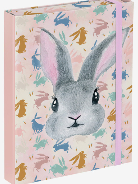 BAAGL  A5 Baagl Hase Rosa Schulhefthüllen