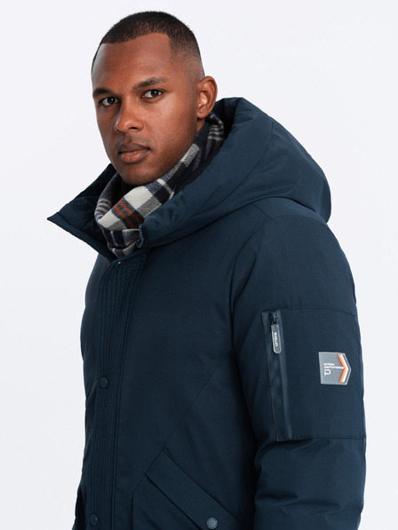 Ombre Clothing Herren Lange Winterjacke Ombre Kleidung