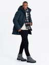Ombre Clothing Herren Lange Winterjacke Ombre Kleidung