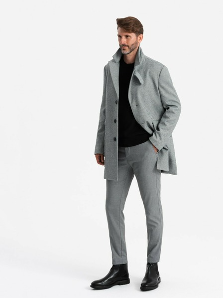 Ombre Clothing Einreihiger Herrenmantel Ombre Clothing