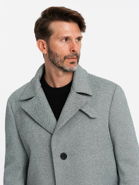 Ombre Clothing Einreihiger Herrenmantel Ombre Clothing