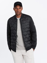 Ombre Clothing Gesteppte Bomberjacke für Herren Ombre Clothing