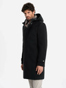 Ombre Clothing Herrenmantel mit Kapuze Ombre Clothing