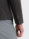 Ombre Clothing Ombre Clothing hellbraune Herrenjacke mit Stehkragen