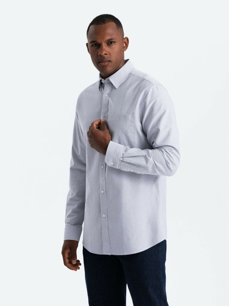 Ombre Clothing Herren-Oxford-Hemd Ombre Clothing V1 OM-SHOS-0173