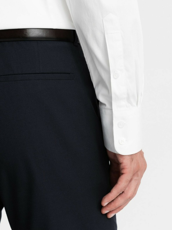 Ombre Clothing Herren-Satin-Hemd Ombre Clothing SLIM FIT V1 OM-SHOS-0176