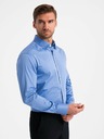 Ombre Clothing Herren-Satinhemd Ombre Clothing SLIM FIT V2 OM-SHOS-0176