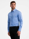 Ombre Clothing Herren-Satinhemd Ombre Clothing SLIM FIT V2 OM-SHOS-0176