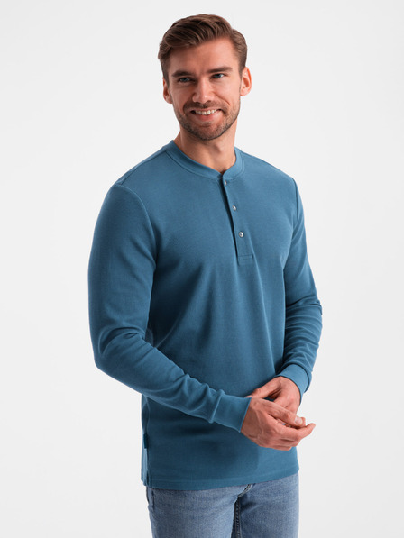 Ombre Clothing Herren Waffelstrick Ombre Clothing V4 OM-LSCL-0120