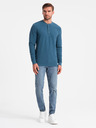 Ombre Clothing Herren Waffelstrick Ombre Clothing V4 OM-LSCL-0120