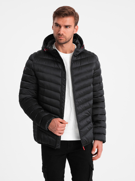 Ombre Clothing Leicht isolierte Herren-Steppjacke Ombre Clothing