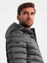 Ombre Clothing Leicht isolierte Herren-Steppjacke Ombre Clothing