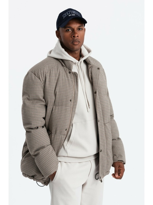 Ombre Clothing Ombre Clothing Herrenjacke mit starker Isolierung