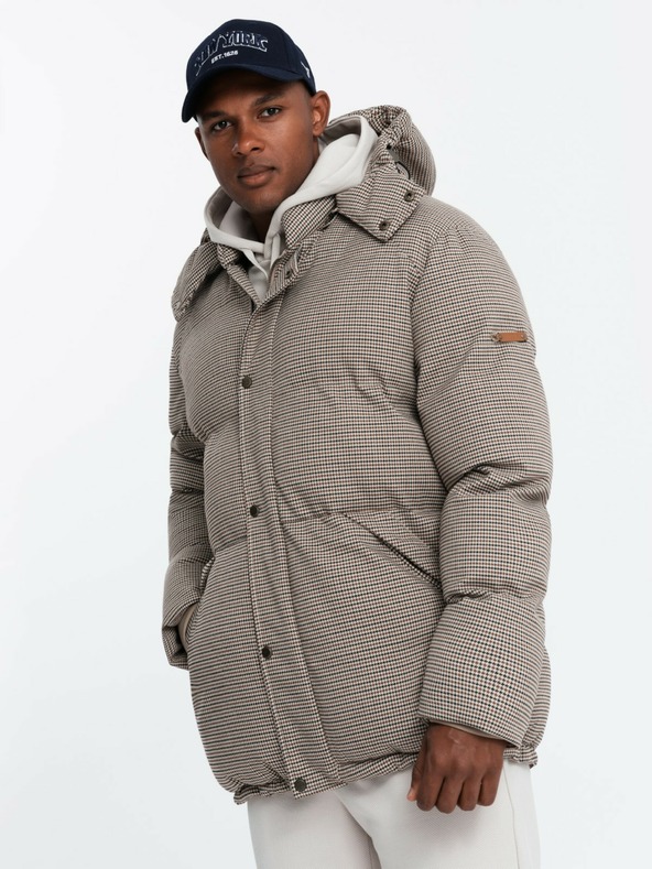 Ombre Clothing Ombre Clothing Herrenjacke mit starker Isolierung