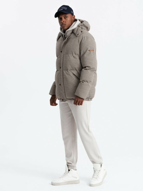 Ombre Clothing Ombre Clothing Herrenjacke mit starker Isolierung