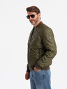 Ombre Clothing Herren-Bomberjacke mit Prägung Ombre Clothing