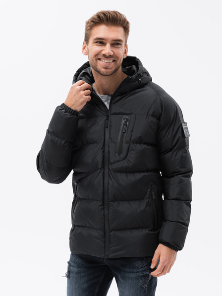 Ombre Clothing Steppjacke für Herren mit starker Isolierung Ombre Clothing
