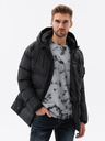 Ombre Clothing Steppjacke für Herren mit starker Isolierung Ombre Clothing