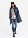 Ombre Clothing Herren Steppjacke lang mit großen Taschen Ombre Clothing