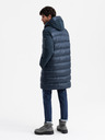 Ombre Clothing Herren Steppjacke lang mit großen Taschen Ombre Clothing