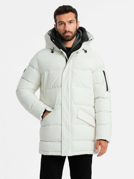 Ombre Clothing Herren-Outdoor-Parka-Jacke Ombre Clothing