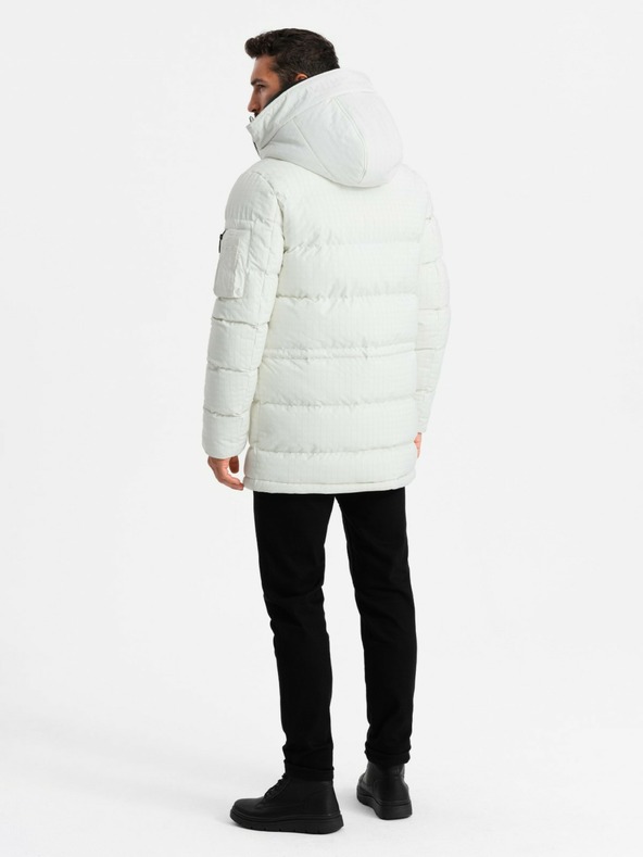 Ombre Clothing Herren-Outdoor-Parka-Jacke Ombre Clothing