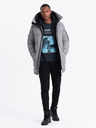 Ombre Clothing Herren-Outdoor-Parka-Jacke Ombre Clothing