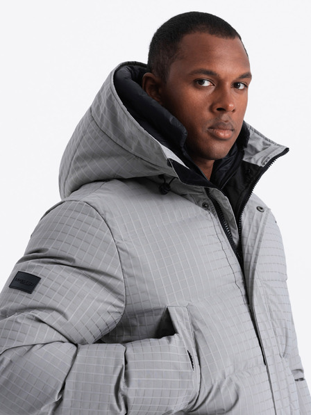 Ombre Clothing Herren-Outdoor-Parka-Jacke Ombre Clothing