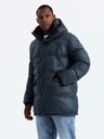 Ombre Clothing Lange Herrenjacke mit Taschen Ombre Clothing