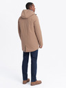 Ombre Clothing Lange Parka-Jacke für Herren Ombre Clothing
