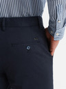 Ombre Clothing Unifarbene Herren-Chinohose REGULAR FIT dunkelblau Ombre-Kleidung