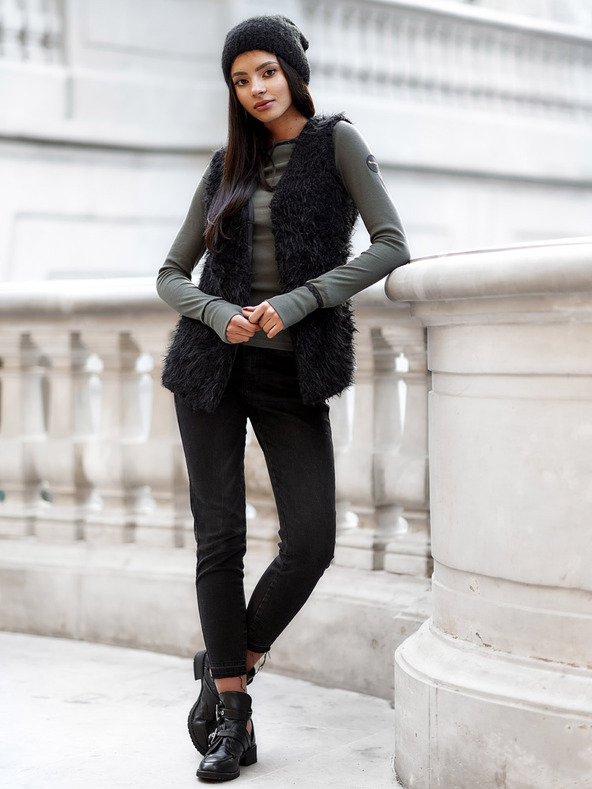 Edoti EDOTI Damenweste, schwarz