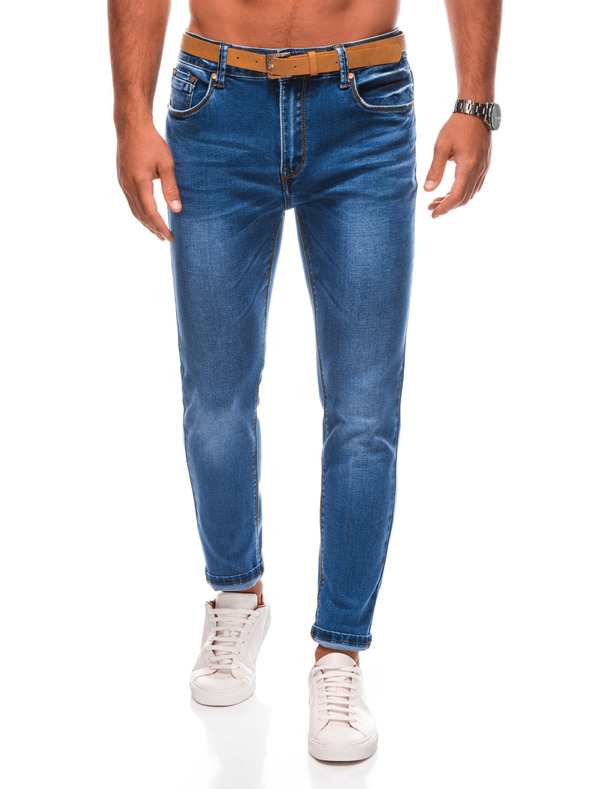Edoti EDOTI Herren-Denim-Hose, blau