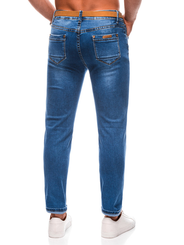 Edoti EDOTI Herren-Denim-Hose, blau