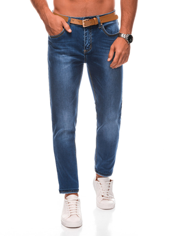 Edoti EDOTI Herren-Denim-Hose, blau