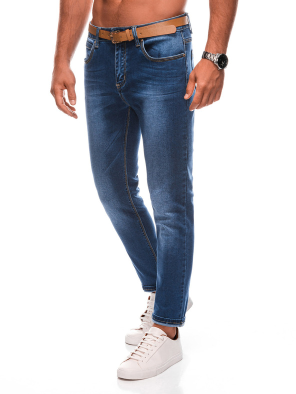 Edoti EDOTI Herren-Denim-Hose, blau