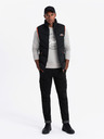 Ombre Clothing Herren Steppweste mit Neon-Akzenten Ombre Clothing