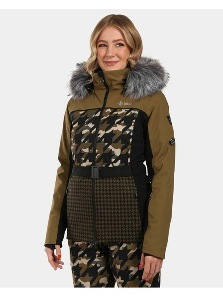 Kilpi Damen-Skijacke Kilpi CLAIR-W Khaki
