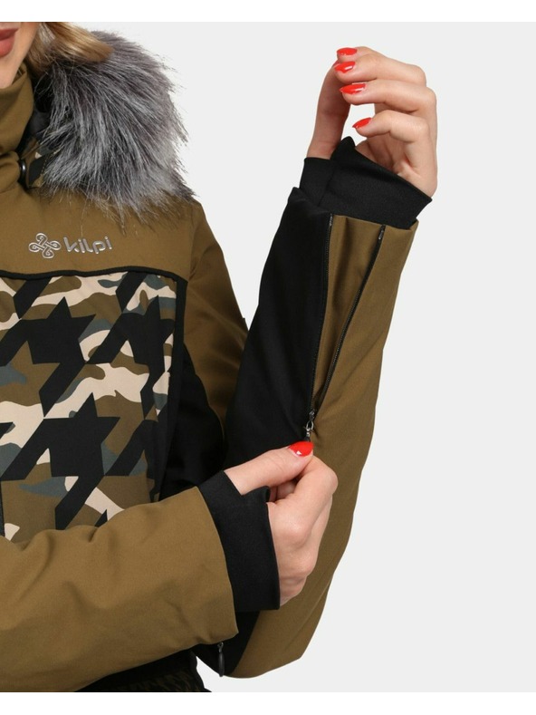 Kilpi Damen-Skijacke Kilpi CLAIR-W Khaki